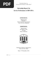 Service Performance of Ibn Sina