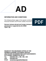 Conditions Daad Tarif 720 PDF