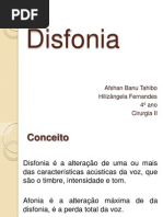 Disfonia
