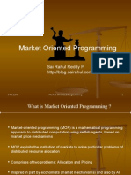 Market Oriented Programming