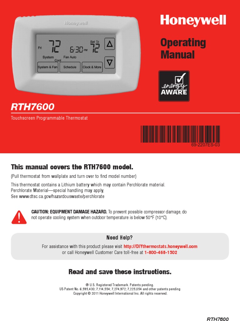 Honeywell Thermostat Hour Boiler
