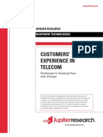-Customer Experiences in Telecom