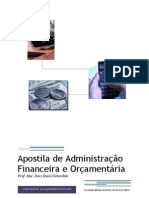 Administração Financeira e Orçamentaria