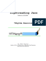 [Theory] - Sight Reading Jazz - Rhythm Exercises