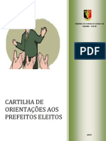 2009 Cartilha Orientacao Prefeito