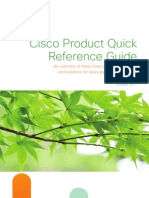 Cisco Product Quick Reference Guide 2011