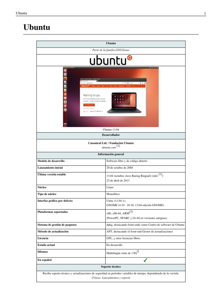 Ubuntu | PDF