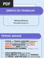 4ª AULA - FÉRIAS