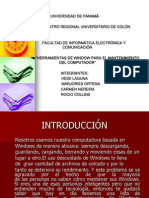 Mantenimiento de Computadora (Grupo de 4)