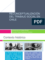 La reconceptualización del trabajo social en chile
