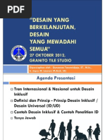 Download Presentasi Kuliah Desain Mewadahi Semua AR633 Desain Inklusi UK Petra by gunteitb SN141570637 doc pdf