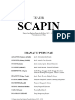 Scapin, Karya Moliere - Skrip Peta 2013
