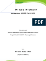 Download Modul Membuat Kuis Interaktif - Flash Cs3 by Kang Moen Ad-Dimai SN141571787 doc pdf