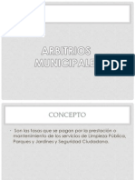 Arbitrios Municipales