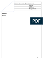 SMU-DE Vernacular Assignment Format