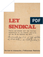 Ley Sindical (1971)