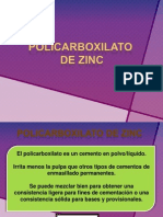 Exposicion de Policarboxilato!!