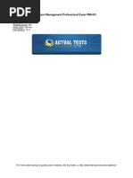 Download Actualtestspmi-001 Questions Answers With Explanation October2011 by nikhilsharma5 SN141580586 doc pdf