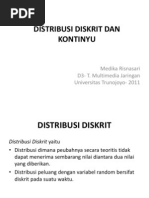 Download Distribusi Diskrit Dan Kontinu by Hazyime Sama SN141582017 doc pdf