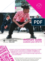 Artsmark 2012 - 2013 Leaflet