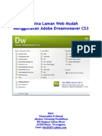 Membina Laman Web Menggunakan Dreamweaver CS3 