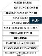 Math Form 5 File