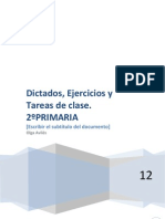 Ejercicios y Dictados 2º Primaria