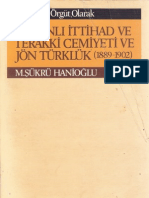 Şükrü Hanioğlu - Bir Siyasi Örgüt Olarak Osmanlı İttihad Ve Terakki Cemiyeti Ve Jön Türklük (1889-1902)
