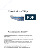 Classification of Ships