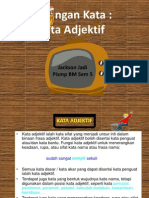 Pengenalan Kata Adjektif & Kata Tugas