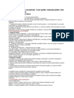 Delimitări Conceptuale: Sector Public, Domeniu Public, Bun Public, Serviciu Public, Funcţie Publică