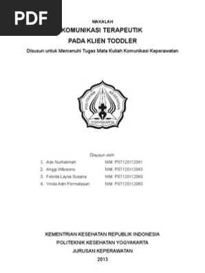 Komunikasi Keperawatan Toddler