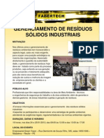 Gerenciamento Resíduos Industriais