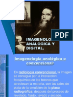 2.1 Imagenología Analógica y Digital.