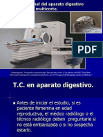 6.4 Imagen Seccional Del Aparato Digestivo Por TC.