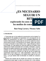 LarseyTufte Es Necesario Seguir Un Ritual