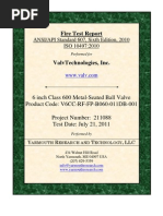 Download Fire Test Rept API 607 6th Ed 6in 600cls Ball Valve by Rashid Farooqui SN141616969 doc pdf