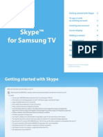 Skype™ For Samsung TV