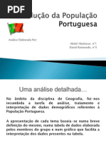 Evolução da População Portuguesa