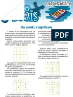 Um Sudoku Simplificado