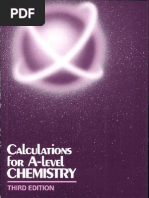 Calculations For A-Level Chemistry