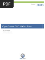 Open Source Cms Market Survey