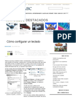 Cómo configurar un teclado