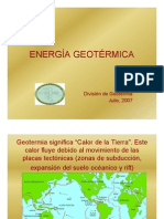 GENERACION DE ENERGIA GEOTERMICA