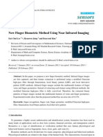 Sensors: New Finger Biometric Method Using Near Infrared Imaging