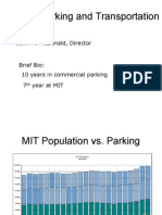 Mit Parking and Transportation: John M. Mcdonald, Director