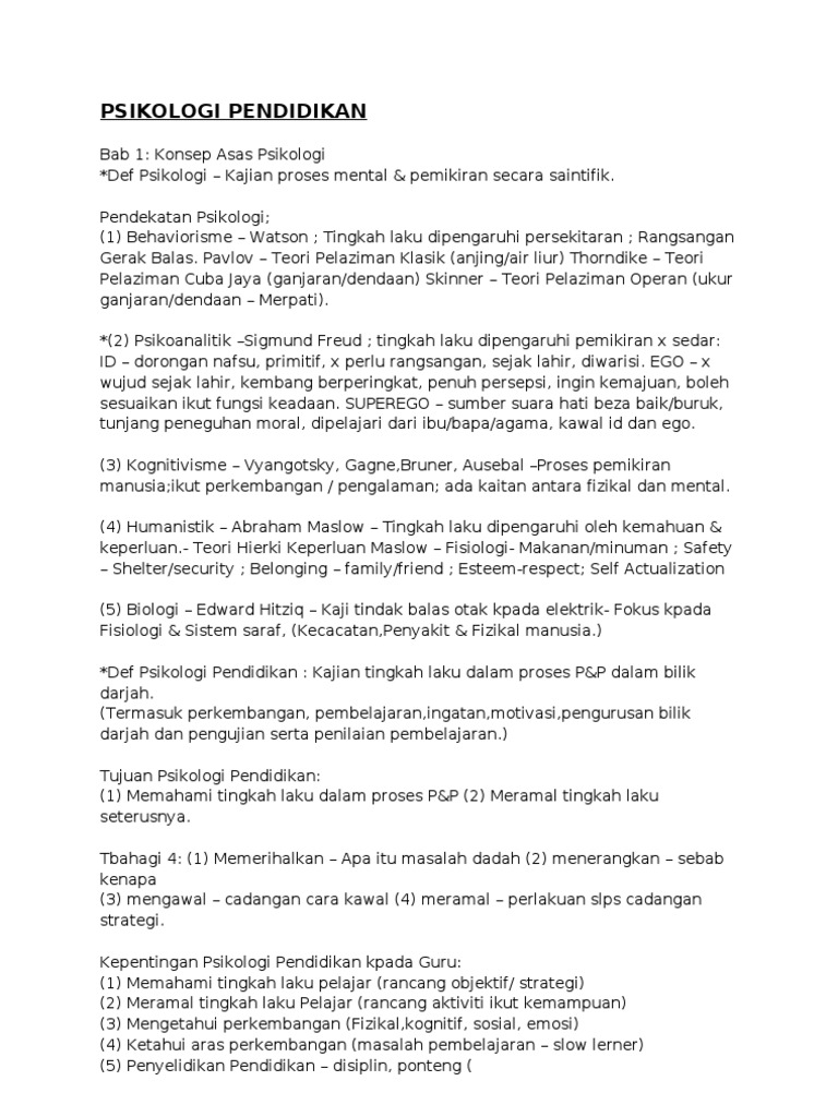 Psikologi Pendidikan Pdf