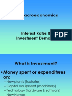 AP Macroeconomics: Interest Rates & Investment Demand