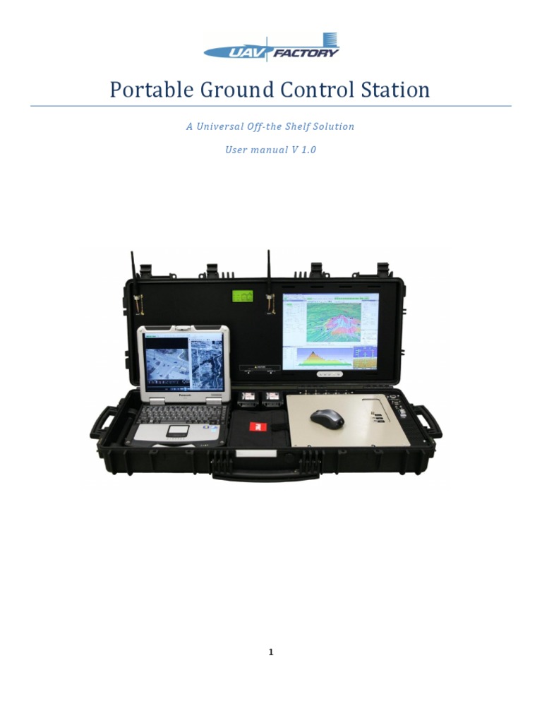 Portable Universal Ground Control Station | PDF | Electrical Connector ...