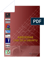 Abecedar Cad 2D în Ubuntu